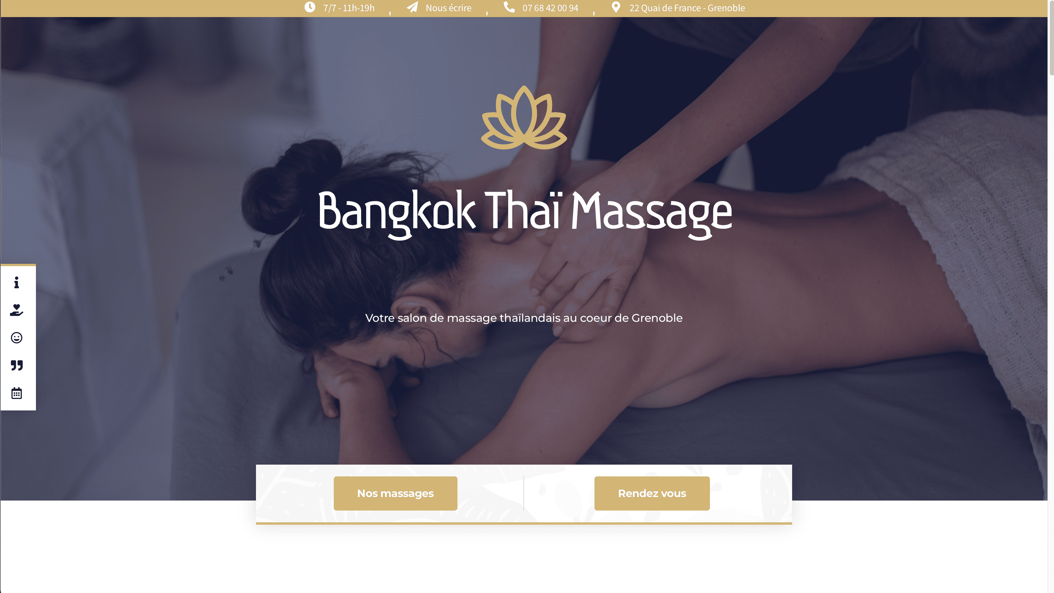 Bangkok Thai Massage Agence Artwork Votre Agence de Communication Digitale